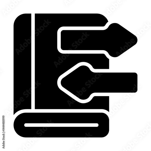 Transfer Learning Solid Icon