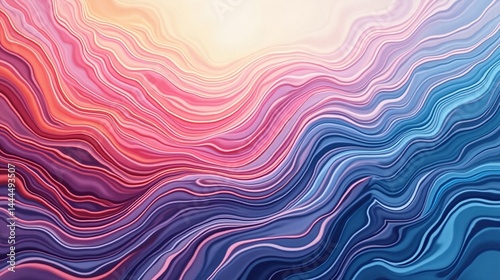 Serene Abstract Elegance