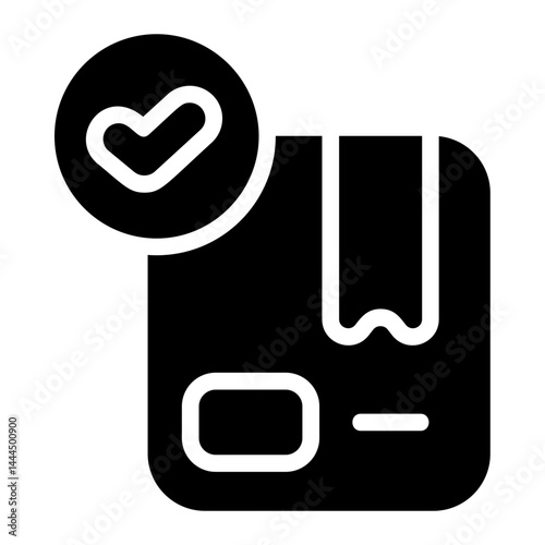 Packing success Solid Icon