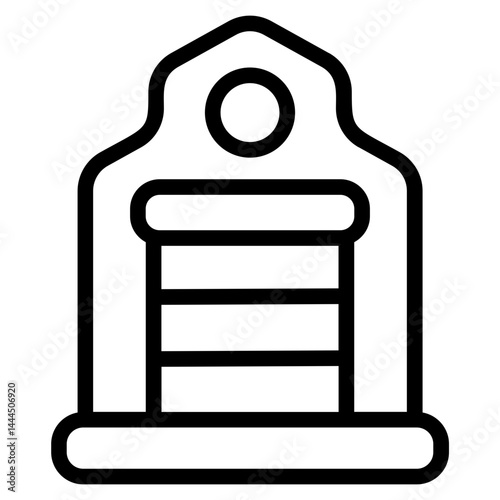 Barn Line Icon