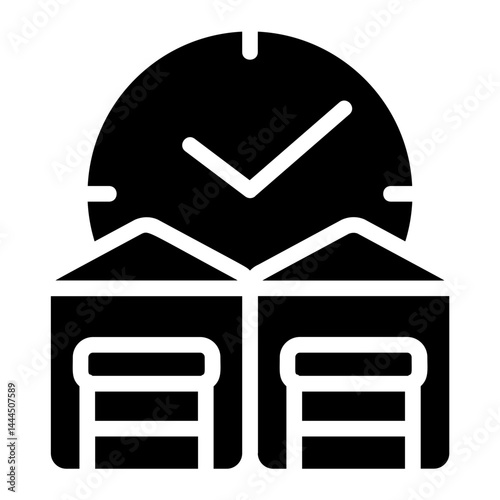 Distribution Solid Icon