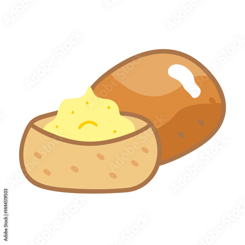  Classic Baked Potato with Butter