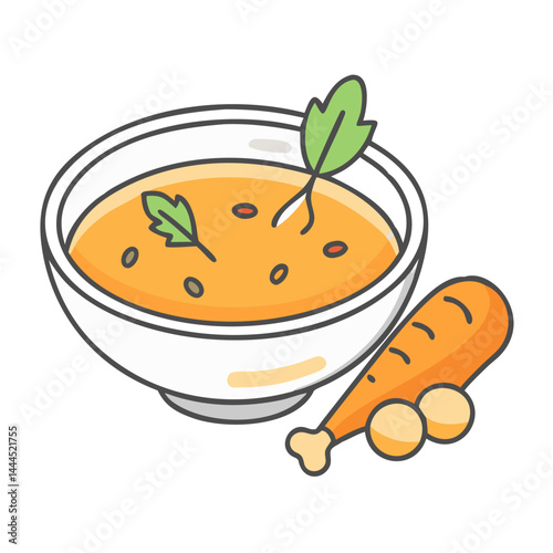  Creamy Carrot and Ginger Soup