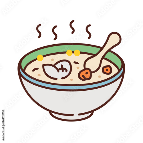  Chicken and Rice Soup in a Bowl