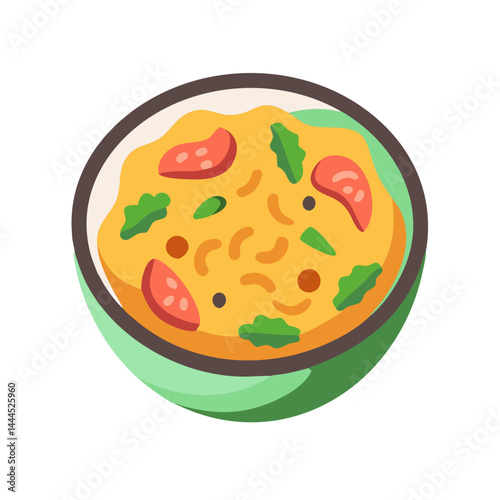  Spicy Vegetable Curry Bowl