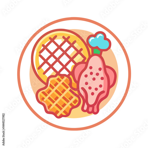  Savory Chicken and Waffles