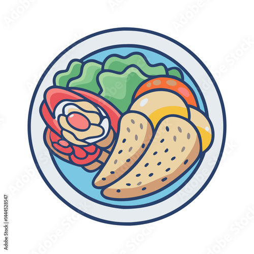  Flavorful Chicken Fajita Plate