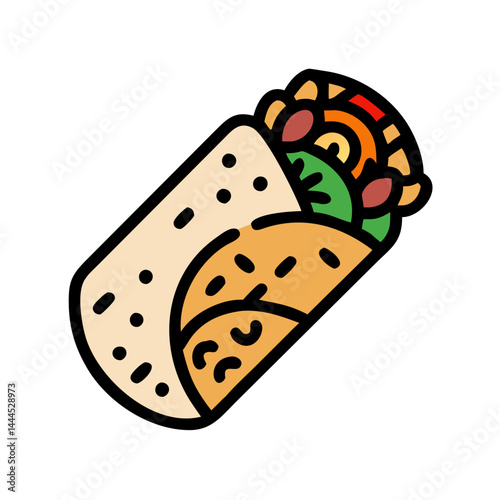  Tasty Chicken Shawarma Wrap