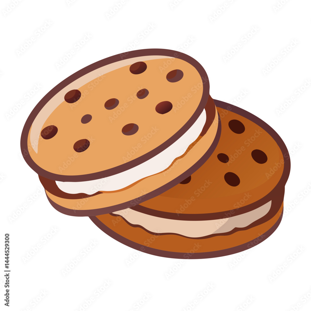Nutritious Chocolate Chip Cookie Sandwich Nutritious Chocolate Chip Cookie Sandwich