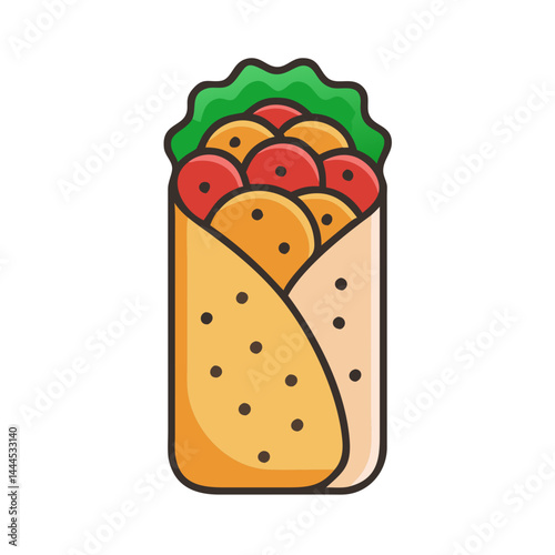  Delicious Falafel Wrap