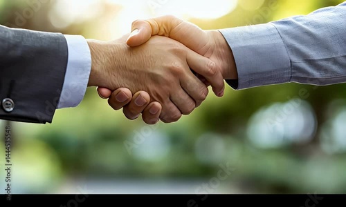 Business handshake deals cooperation partnership