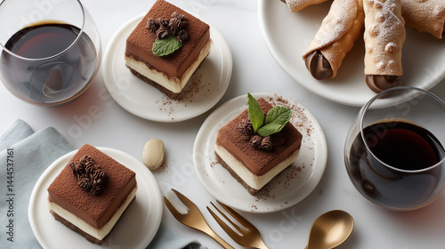 Delectable Tiramisu and Des...