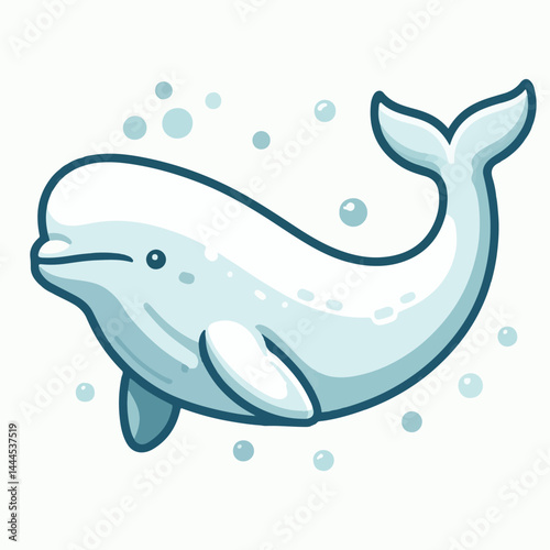 wildlife, animal, ocean, water, nature, underwater, sea, marine, beluga whale, beluga, blue, mammal, whale, arctic, aquatic, wild, fish, swim, dolphin, life, white, cute, illustration, marine life, po
