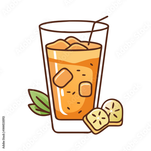  Spiced Iced Ginger Chai for Cozy Moments