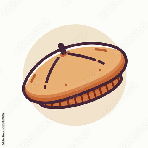 beret, hat, cap, fashion, isolated, head, accessory, background, man, french, france, cartoon, white, style, vector, wear, design, character, female, vintage, artist, army, illustration, freedom, clot