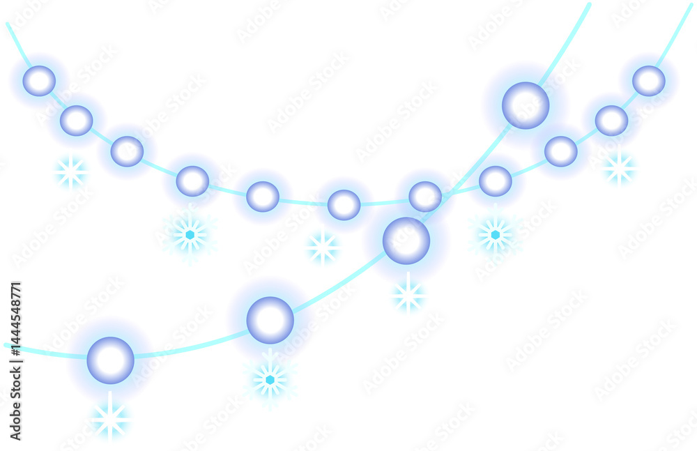 Christmas Hanging String Lights Shiny Snowflake
Christmas Hanging String Lights Shiny Snowflake