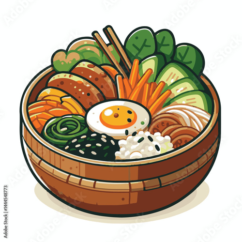 bibimbap, cuisine, meal, delicious, asian, healthy, gourmet, rice, food, cooking, vegetable, korean food, dinner, bowl, fresh, traditional, dish, egg, korean, lunch, colorful, beef, carrot, spicy, tas