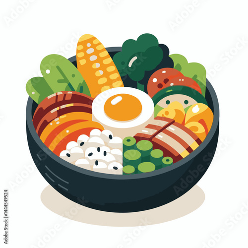 bibimbap, cuisine, meal, delicious, asian, healthy, gourmet, rice, food, cooking, vegetable, korean food, dinner, bowl, fresh, traditional, dish, egg, korean, lunch, colorful, beef, carrot, spicy, tas