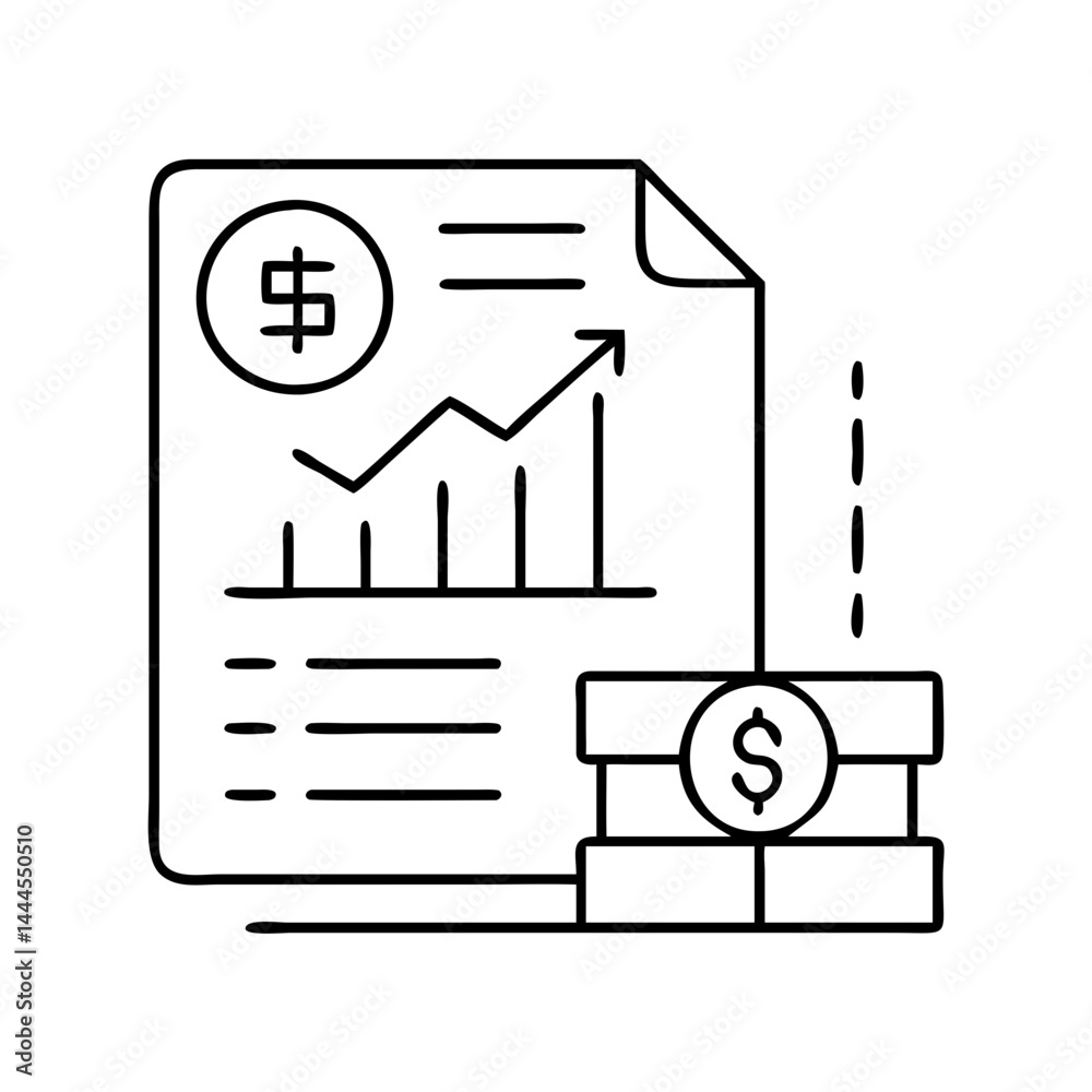 income statement icon, income statement line art - simple line art of income statement, perfect for income statement logos and icons income statement icon, income statement line art - simple line art of income statement, perfect for income statement logos and icons