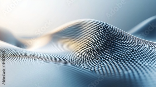 Soft blue and white abstract background featuring geodesic patterns creating a calm and serene visual experience in modern art style