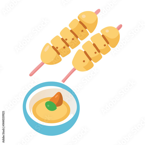  Savory Grilled Chicken Skewers with Honey