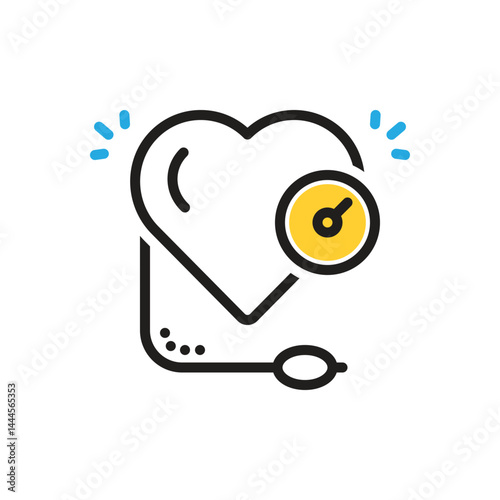 Multi color icon for high
