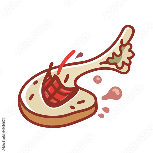  Flavorful Grilled Lamb Chop with Herbs