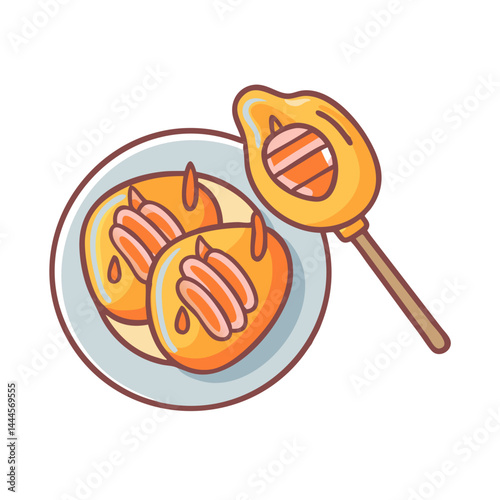  Sweet Grilled Peaches with Honey Drizzle