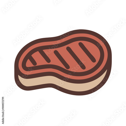  Illustration of Grilled Ribeye Steak