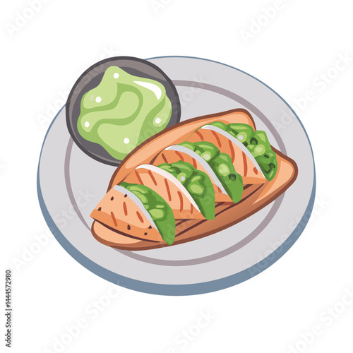  Delicious Salmon Tacos with Salsa Verde