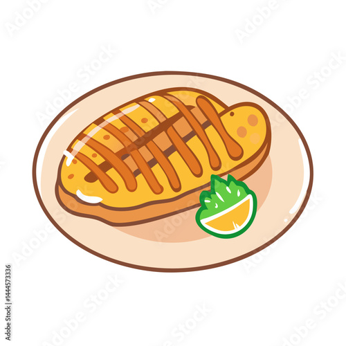  Grilled Salmon with Honey Mustard Glaze