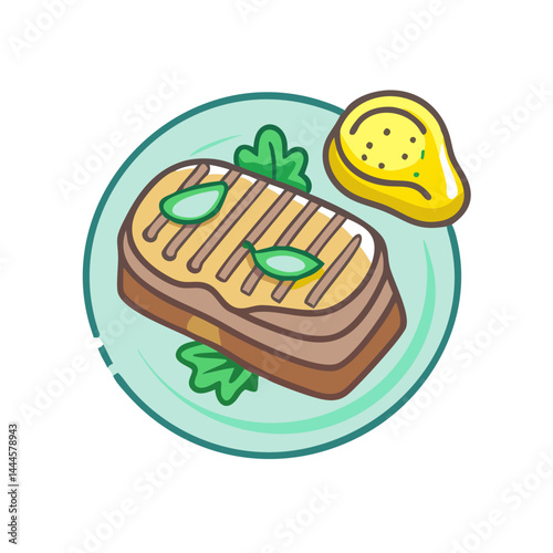  Delicious Grilled Steak with Chimichurri Butter