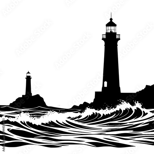 lighthouse on the beach