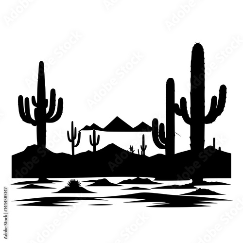 cactus in desert
