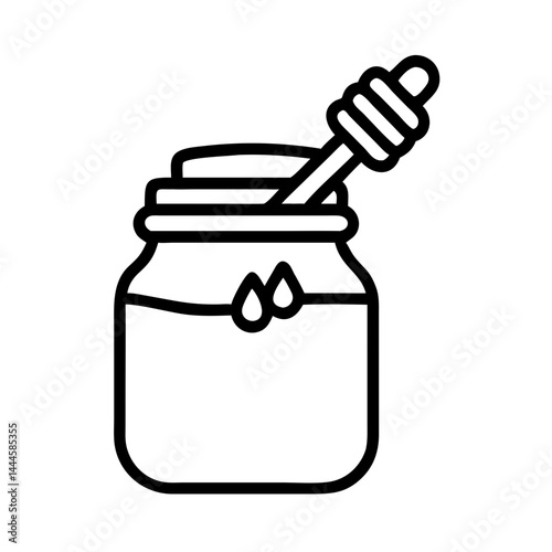  Delicious Honey Jar with Dipper