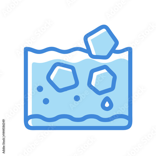  Tasty Ice Cube in Water