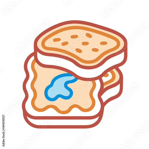  Classic Peanut Butter and Jelly Sandwich
