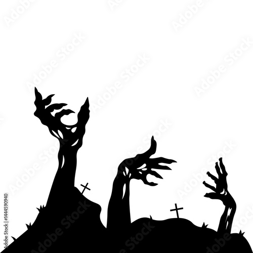 Halloween Zombie Hands