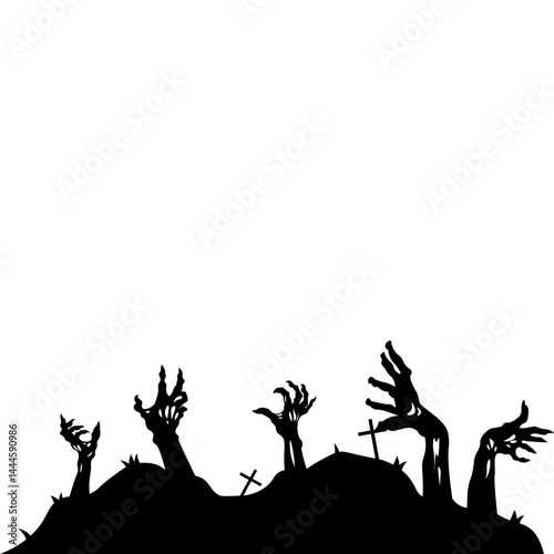 Halloween Zombie Hands