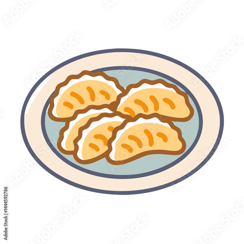  Tasty Plate of Gyoza