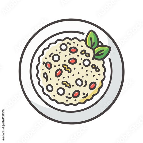  Delicious Plate of Risotto