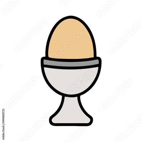  Delicious Soft Boiled Egg in Cup Artwork
