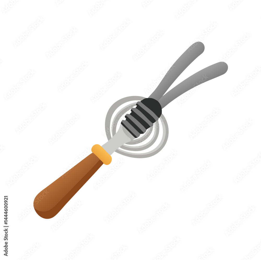 Delicious Fork Twirling Spaghetti Art Delicious Fork Twirling Spaghetti Art