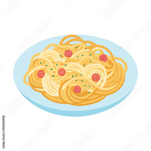  Artistic Spaghetti Carbonara Design
