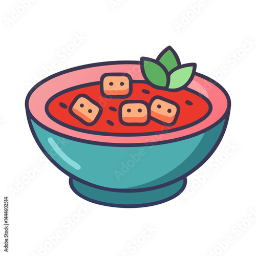 Delicious Tomato Basil Soup Artwork