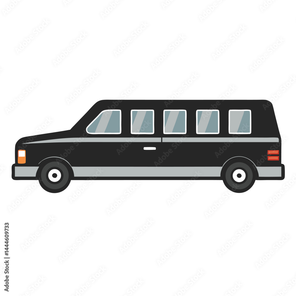 Limo icon isolated on white background Limo icon isolated on white background