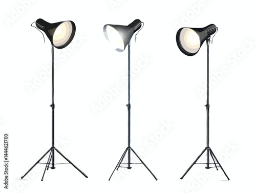 vector illustration of a lamp