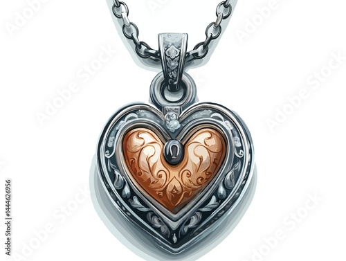 locket vector art