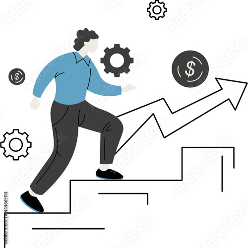 Career Growth Illustration