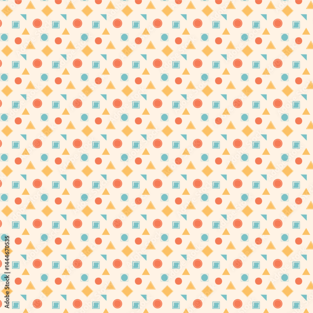 pattern, circle, triangle, rectangular, retro pattern, circle, triangle, rectangular, retro